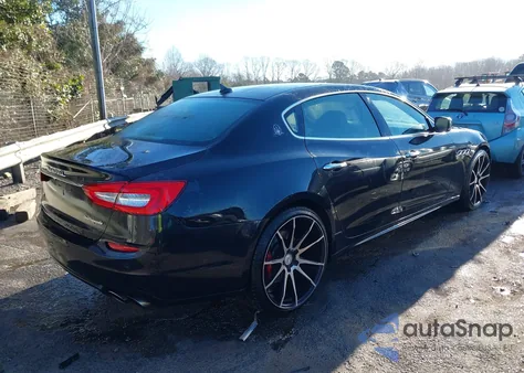 2014 Maserati Quattroporte S Q4 from USA, damaged, VIN ZAM56RRA7E1122811
